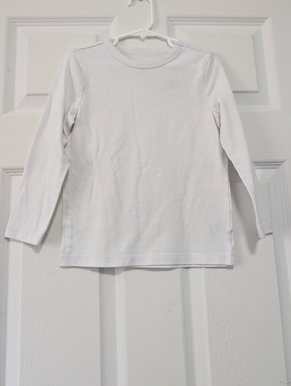wonder nation White Long-Sleeve Kids Tee Zise 5t